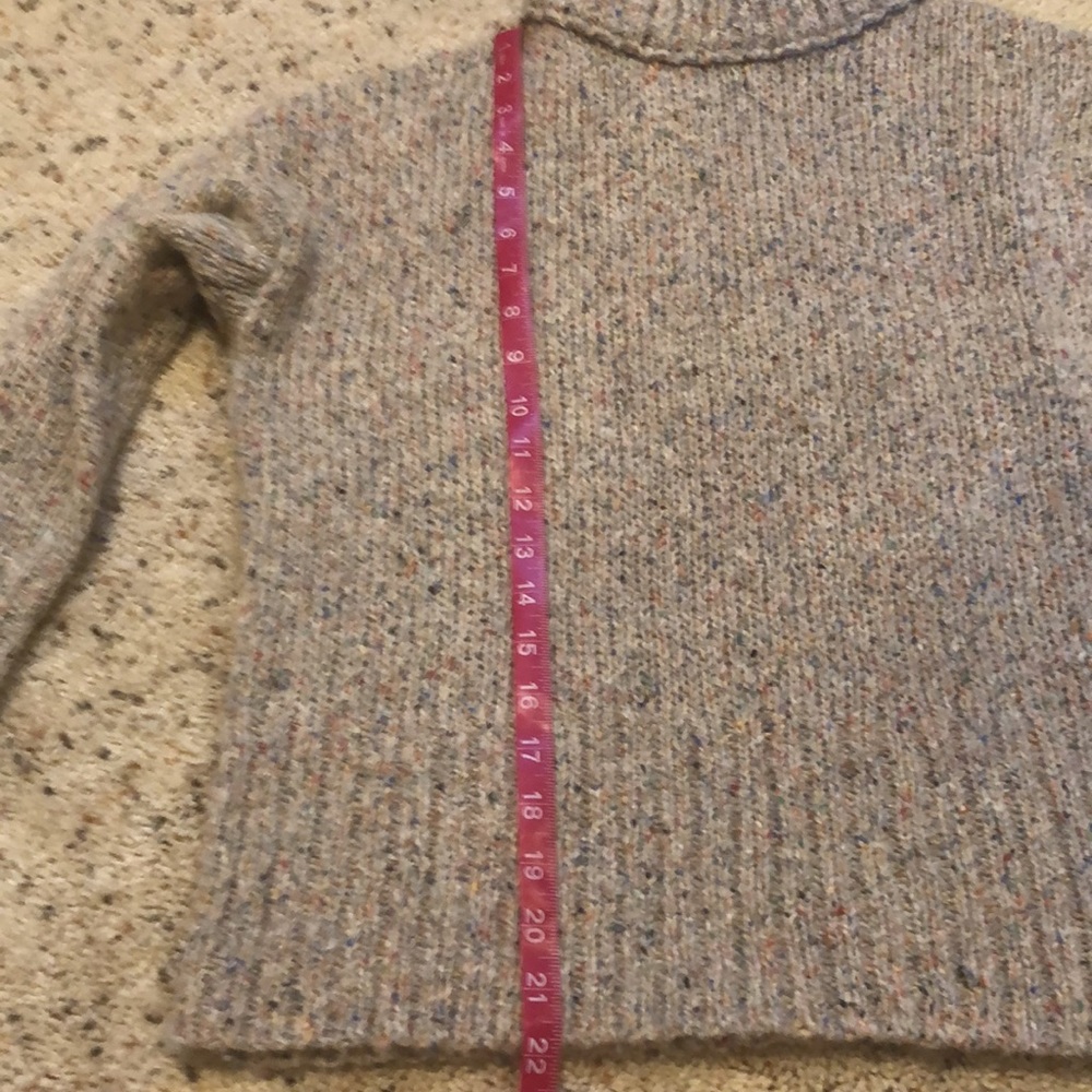 J. Crew Wool Confetti Mock Neck Sweater Size XS - Picture 9 of 13
